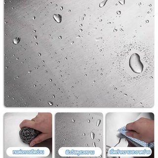 CLOSE อ่างล้างจาน 2 หลุมมีที่พัก SUS304  ขนาด 130X50X19 ซม. SPACE