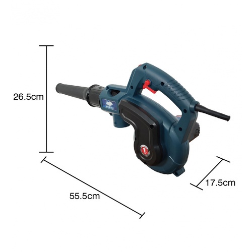 BISON เครื่องเป่าลม ปรับระดับความเร็วได้ พร้อมถุงดักฝุ่น 800W รุ่น BEB-800