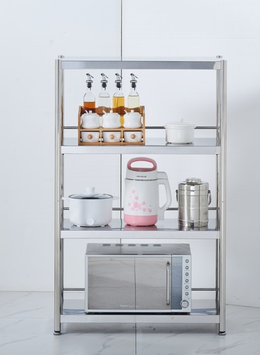 SANE ชั้นวางของอเนกประสงค์สเตนเลส 4 ชั้น 40x100x150 ซม. FORTUNA