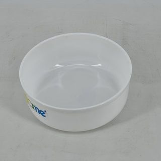 GOME ขันน้ำพลาสติก 20 ซม. ขนาด 20x20x7.5 ซม. สีขาว