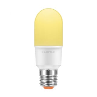 LAMPTAN หลอดไฟ ทรงกระบอก LED 9W แสงวอร์ไวท์ รุ่นทอร์ช E27