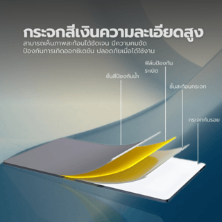 Nice กระจกเงาไม่มีกรอบ ทรงเหลี่ยม รุ่น JLLS014 ขนาด 40x140 ซม. สีใส