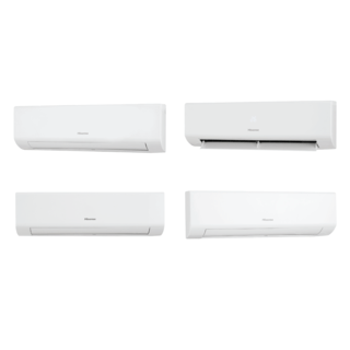 Hisense เครื่องปรับอากาศติดผนัง Inverter ขนาด 12000 BTU รุ่น AS13TRKE2T สีขาว