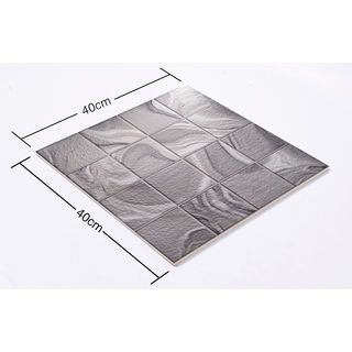 Marbella กระเบื้องเซรามิคปูพื้น 16x16 นิ้ว รุ่น ทวีโชค เทา ZY731 Matt (12P)