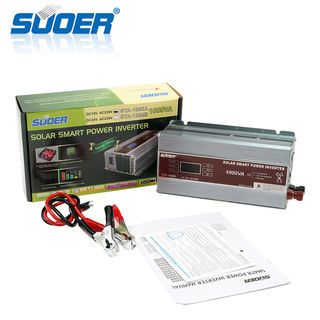 SUOER เครื่องแปลงไฟ Modified wave Inverter 12V รุ่น STA1000W/A (มีหน้าจอ)