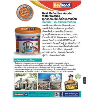 BESBOND อะคริลิคกันซึม  4 กก.  สีเทา
