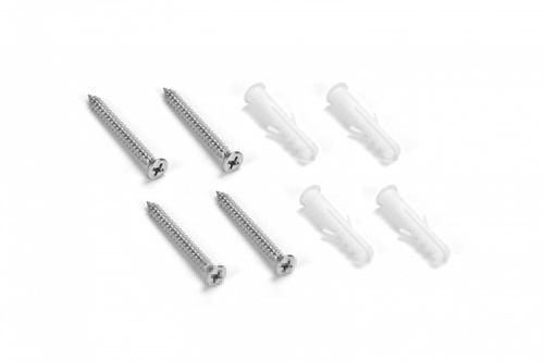 Primo ชั้นวางของพลาสติกเข้ามุม 24x24cm. รุ่นDLQG003-GY สีเทา