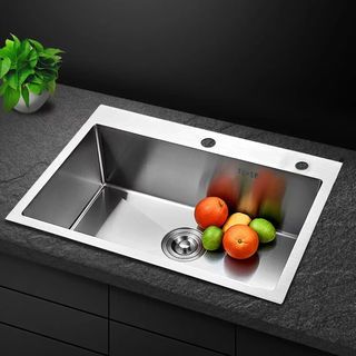 CLOSE อ่างล้างจาน 1หลุมไม่มีที่พัก 45x60x20ซม. ATHENS