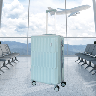 WETZLARS กระเป๋าเดินทางขนาด 24 นิ้ว รุ่น BOLSA-BLUE M-TSA ขนาด 24x41x65ซม. สีฟ้า