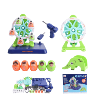 TOYS ของเล่นชุดชิงช้าสวรรค์พร้อมอุปกรณ์ รุ่น#LM1003-D ขนาด30x12x26 ซม.