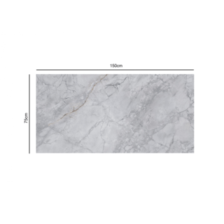 La Arezza 75X150  ซม.กระเบื้องพอร์ซเลน รุ่น Luxura marble (DGD241017-64) High-glossy Random (2pcs /box  2.25 sqm)
