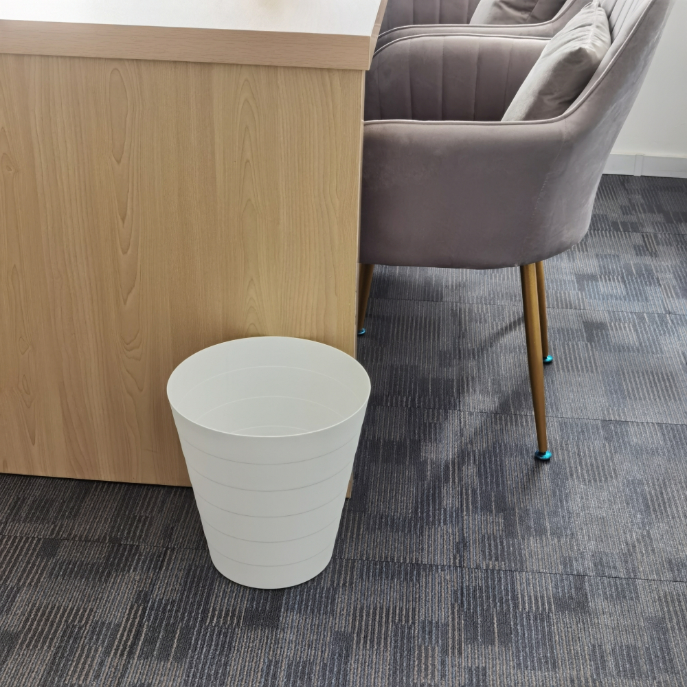 ICLEAN ถังขยะกลม 13 ลิตร รุ่น TG59692 สีขาว