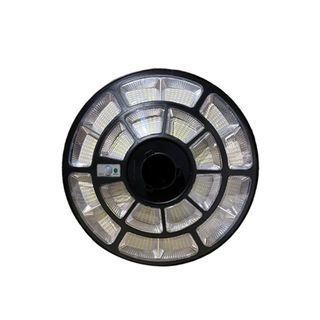 EILON โคมไฟสนาม UFO โซลาร์เซลล์ พร้อมรีโมท 800W รุ่น SR-200000 แสงวอร์มไวท์ สีดำ (เฉพาะตัวโคม)