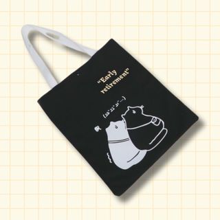 KOJI กระเป๋าผ้าสะพายลายแมวน่ารัก BG-03 ขนาด33x1x40ซม.คละแบบ