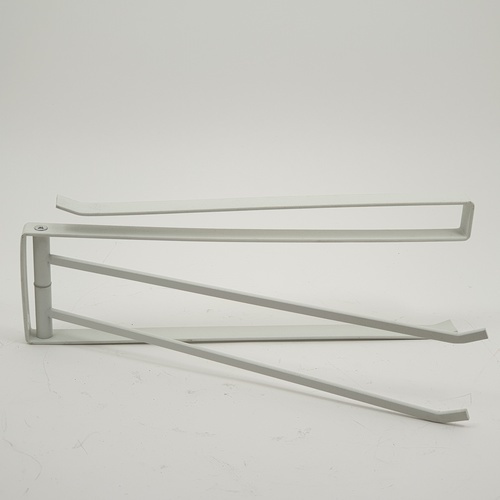 NIBIRU ที่แขวนผ้าอเนกประสงค์ 10x26.5x2 ซม. QYTY009-WH สีขาว