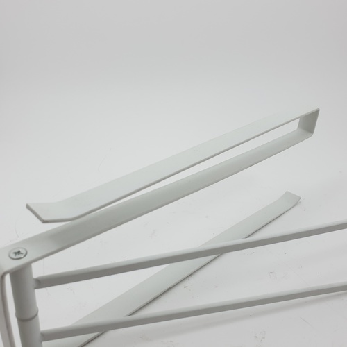 NIBIRU ที่แขวนผ้าอเนกประสงค์ 10x26.5x2 ซม. QYTY009-WH สีขาว