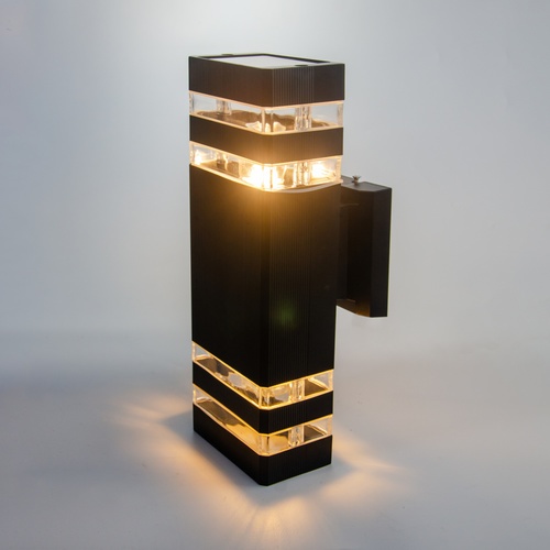 EILON โคมไฟผนัง Modern ABS รุ่น MVW003B ขั้ว E27 สีดำ