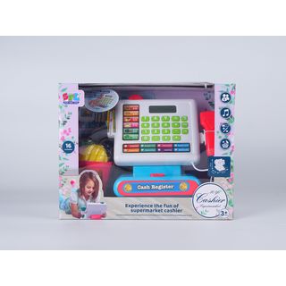 TOYS ของเล่นแคชเชียร์คิดเงิน รุ่น 16853 ขนาด 31.5x15x24.5 ซม. คละสี