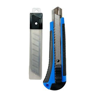 Smith คัตเตอร์ 18 มม. รุ่น YL-2087 ขนาด 4.4x15.8x2.4 ซม. สีฟ้า