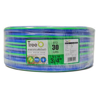 Tree’O สายยาง พีวีซี เสริมใยแก้ว รุ่น PFH19-30 ขนาด 3/4