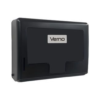 Verno กล่องกระดาษเช็ดมือ แบบแผ่น  รุ่น 612B ขนาด 20.5x26x9.7 ซม. สีดํา