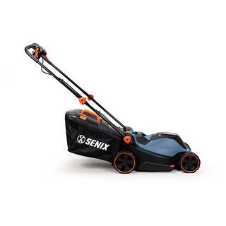 SENIX รถเข็นตัดหญ้าเดิน 1600W รุ่นLPPE16-M1-EU  สีน้ำเงิน (พ่วงสายไฟ8เมตร)