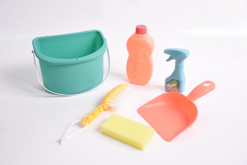 TOYS ของเล่นชุดรถเข็นชุดอุปกรณ์ทำความสะอาด#XG2-29B ขนาด(30x20x44ซม.)