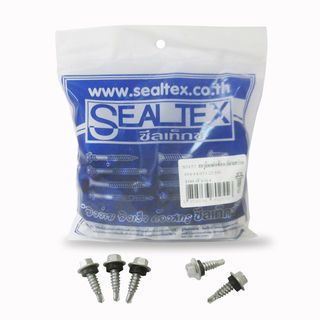 SEALTEX สกูรยึดแผ่นซ้อนปลายสว่าน14-14x22mm (100ตัว/ถุง)