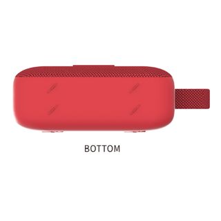 NUVIO ลำโพงบลูทูธพกพา รุ่น TF-M27 สีแดง