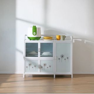 CLOSE ตู้อเนกประสงค์อลูมิเนียม 97x38x83 ซม. AURA WHITE