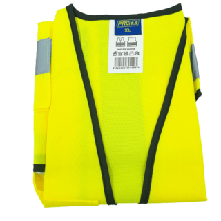 เสื้อจราจรสะท้อนแสง รุ่น Z0008-H1XL ขนาด XL ProTx สีเหลือง 