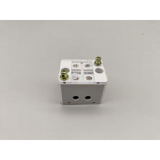 V.E.G. เทอร์มินอลบล็อก เข้า2-ออก2 สีเทา