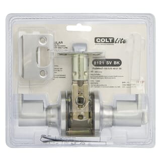 COLT LITE มือจับก้านโยกห้องน้ำ ฝาเล็ก รุ่น 8121 SN สีสเตนเลส