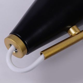 EILON โคมไฟติดผนังนอร์ดิก E27 5W รุ่น GC YY2207 สีดำ