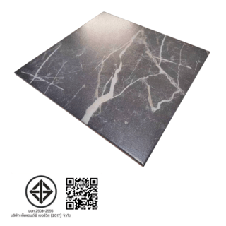 Marbella กระเบื้องเซรามิคปูพื้น 16x16 นิ้ว รุ่น คาราร่า เทา ZY344  ผิวด้าน Random (12P)