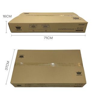 CROWN เตาแก๊สตั้งโต๊ะหน้าสเตนเลส 2 หัวเตาผสม รุ่น ROLANDA