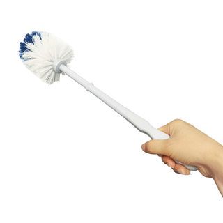 ICLEAN แปรงขัดสุขภัณฑ์หัวกลม GTG56252 ขนาด 8.5x8.5x38 cm. สีทูโทน