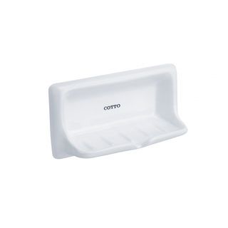 Cotto ที่วางสบู่ เซรามิก รุ่น C805   สีขาว