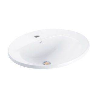 អាងលាងមុខបង្កប់លើCounter ស៊េរីSerena C02607 COTTO