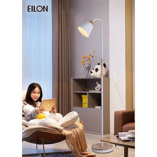 EILON โคมไฟตั้งพื้นโมเดิร์น รุ่น Zali S3002F สีขาว