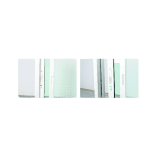 WELLINGTAN หน้าต่างอะลูมิเนียม บานเลื่อน SS WGW1210-2P 120x100ซม. สีขาว พร้อมมุ้ง