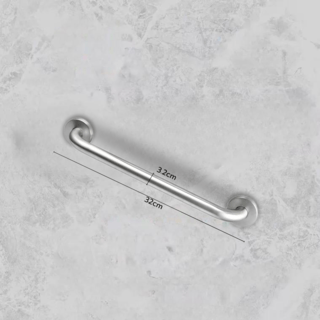 Verno ราวทรงตัวสแตนเลส 304 ขนาด 32 มม. ยาว 35 ซม. รุ่น VN-3235 สีแฮร์ไลน์