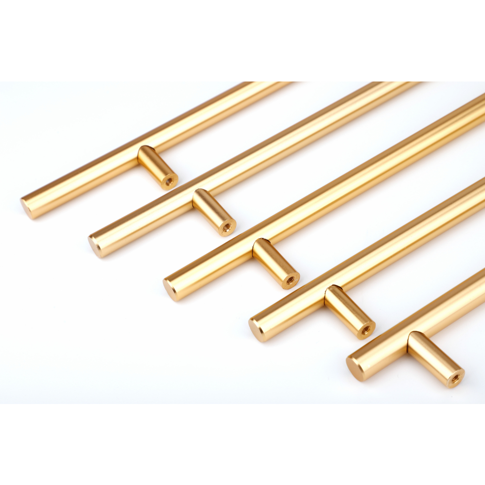 TORSTEN มือจับเฟอร์นิเจอร์อลูมิเนียมอัลลอยด์ 12x150x34 มม. รุ่น OKL005-03-G สีทอง