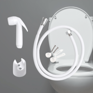 Iris ชุดสายฉีดชำระ รุ่น 6FXQ027 สีขาว