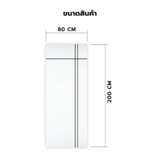 WELLINGTAN ประตูยูพีวีซี (สำหรับใช้ภายนอกเเละภายใน) รุ่น OK-008N ขนาด 80x200 ซม. สีขาว (เจาะลูกบิด) 