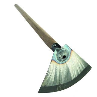 SYP จอบซิ่งเหล็กผานรถไถ 20ซม.ด้ามไม้ 120CM รุ่น SYP1003