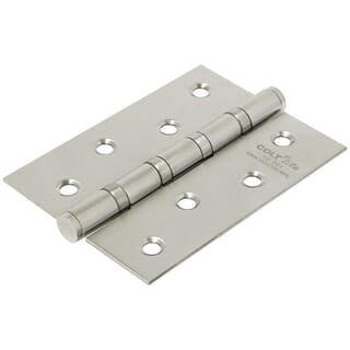 COLT LITE บานพับประตูสเตนเลส รุ่น 001 ขนาด 4 x 3 นิ้ว x 1.8 มม. (แพ็ก 3 ชิ้น) สีสแตนเลส