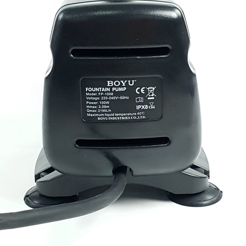 ปั้มน้ำตู้ปลารุ่น FP-1008