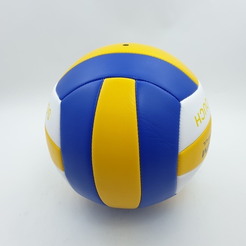 4TEM ลูกวอลเลย์บอลPVC เบอร์ 5
รุ่น GY-184 ขนาด Φ20.5 ซม. สีเหลือง-น้ำเงินแถมเข็มก๊าซ