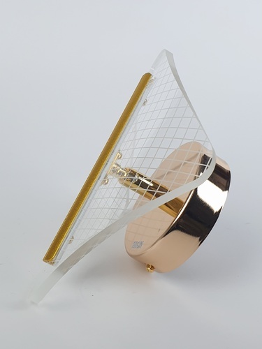 EILON โคมไฟติดผนังทรงวินเทจ 4W 4000K รุ่น YBD-19 แสงคูลไวท์ สีใส